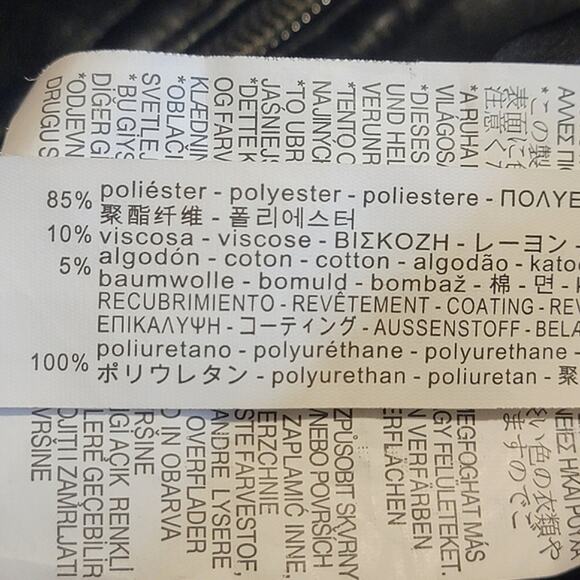 ZARA WOMAN Faux Fur Teddy Bomber Jacket Black Crop Coat Fall Winter Layering S - Picture 14 of 16